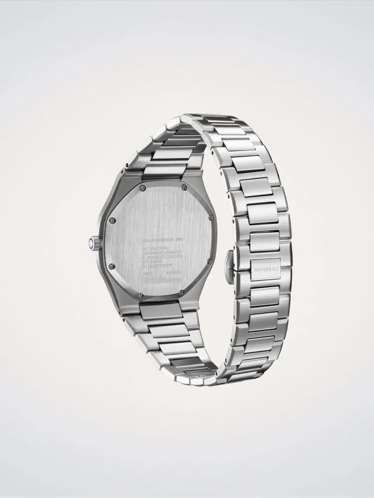 D1 Milano Carbon Reef Ultra Thin Watch 39 mm D1-UHBJ04