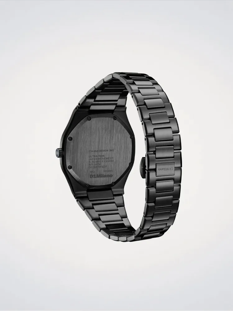 D1 Milano Dark Illusion Ultra Thin Watch 39 mm D1-UHBJ08