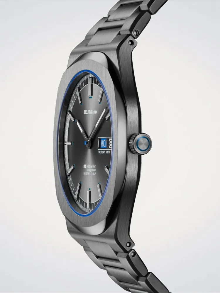 D1 Milano Dark Illusion Ultra Thin Watch 39 mm D1-UHBJ08