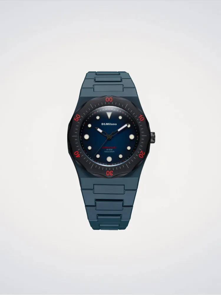 D1 Milano Drift Diver Watch Polycarbon 40,5 mm D1-PDBJ02