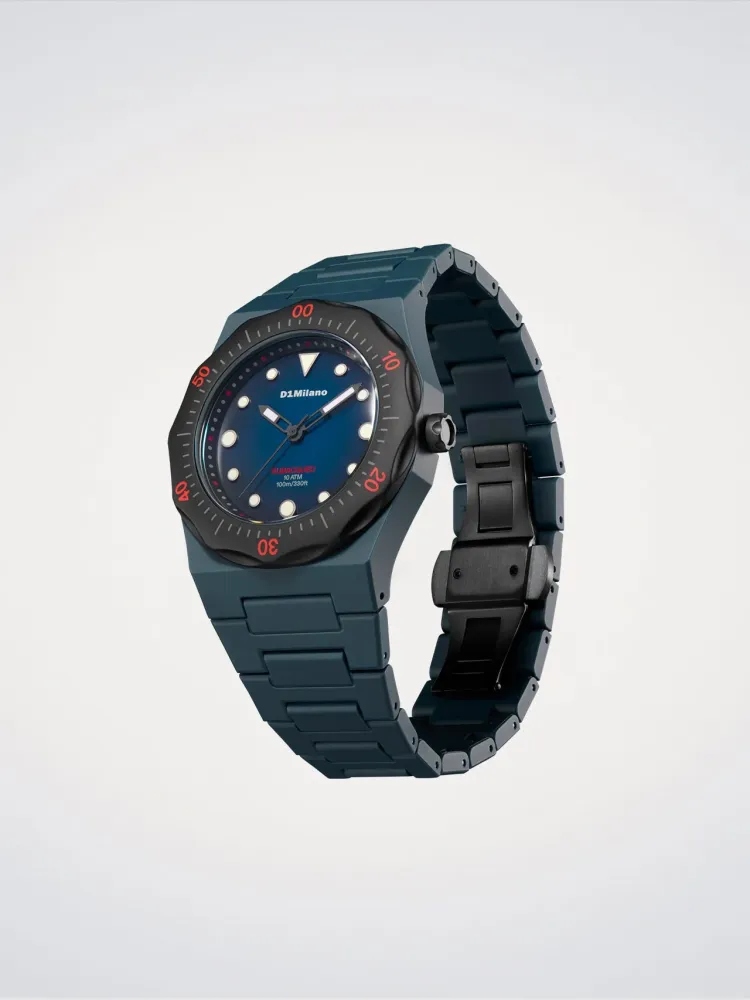 D1 Milano Drift Diver Watch Polycarbon 40,5 mm D1-PDBJ02