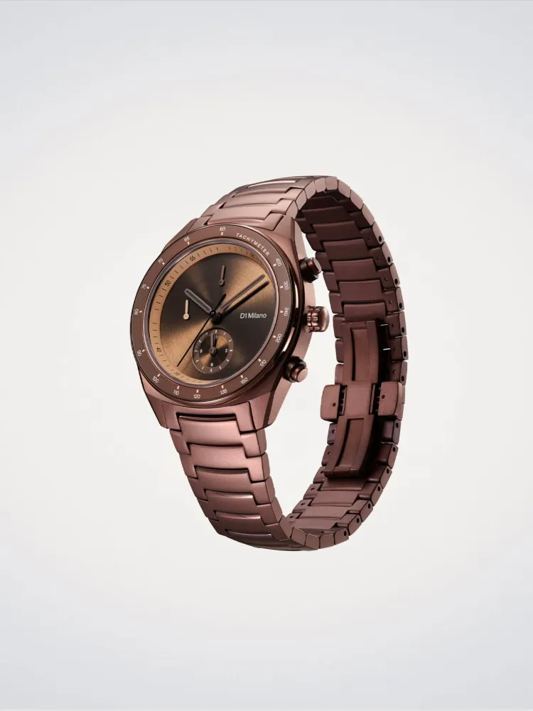 D1 Milano Essential Brown Chronograph 40mm D1-CHBJ22