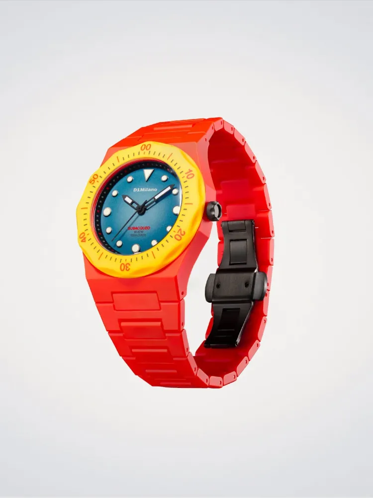 D1 Milano Fire Diver Watch Polycarbon 40,5 mm D1-PDBJ05