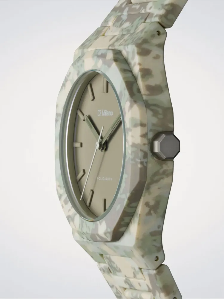 D1 Milano Forest Camo Polycarbon 40,5 mm D1-PCBJ38