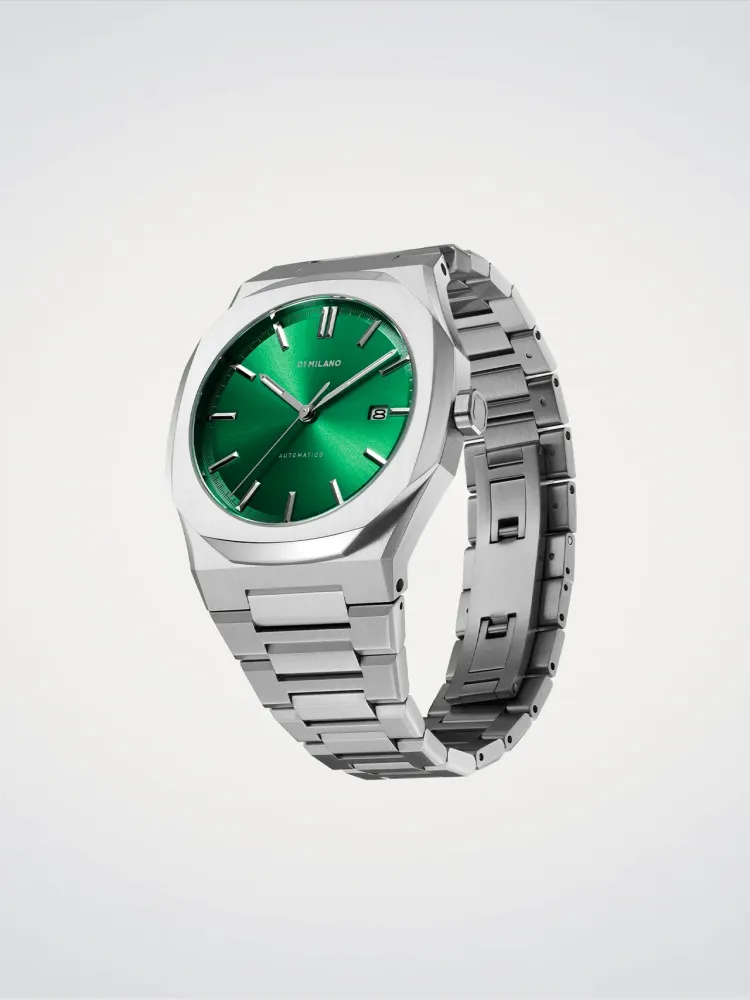 D1 Milano Grøn Automatisk 41,5 mm D1-ATBJ12