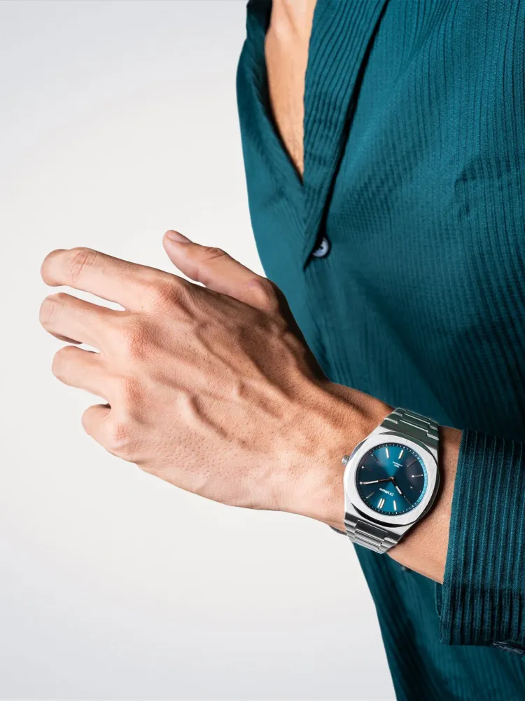D1 Milano Groovy Grøn Ultratynd 39 mm D1-UHBJ03