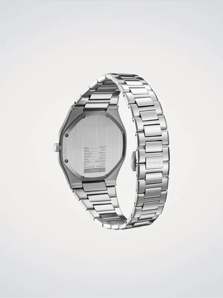 D1 Milano Groovy Grøn Ultratynd 39 mm D1-UHBJ03