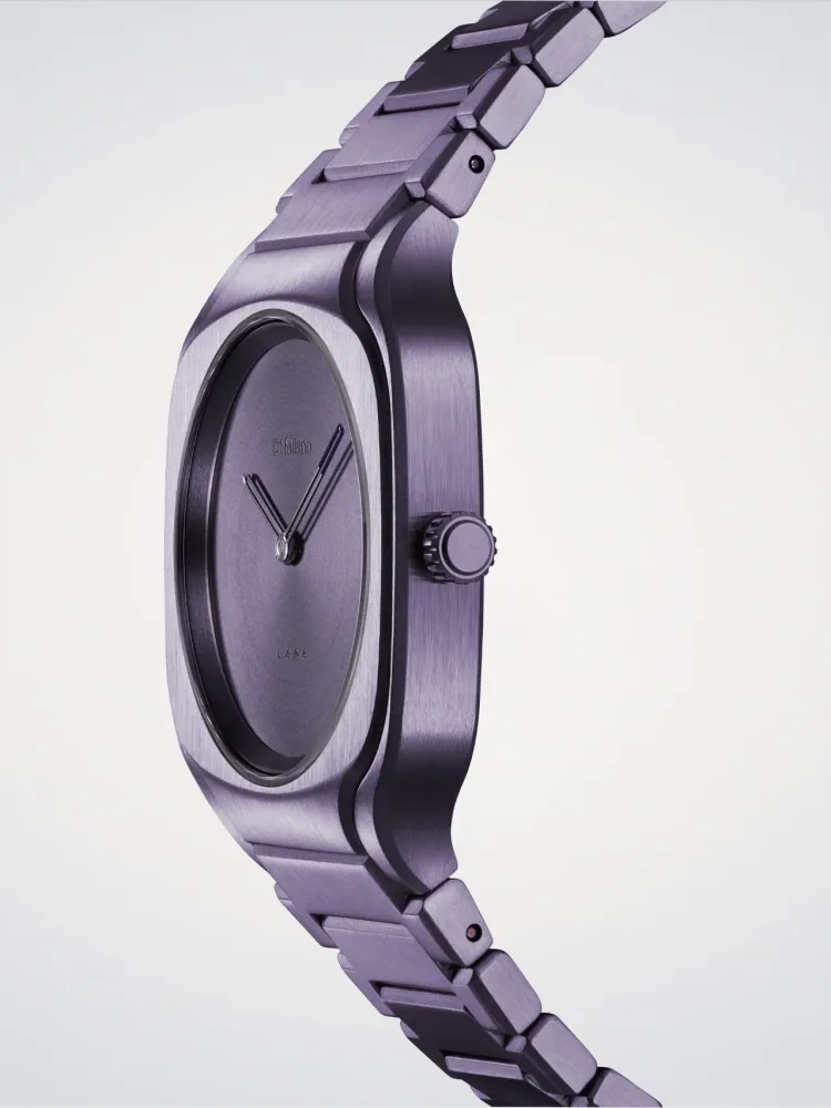 D1 Milano Lilla Firkantet Skive 32 mm D1-SQBL02