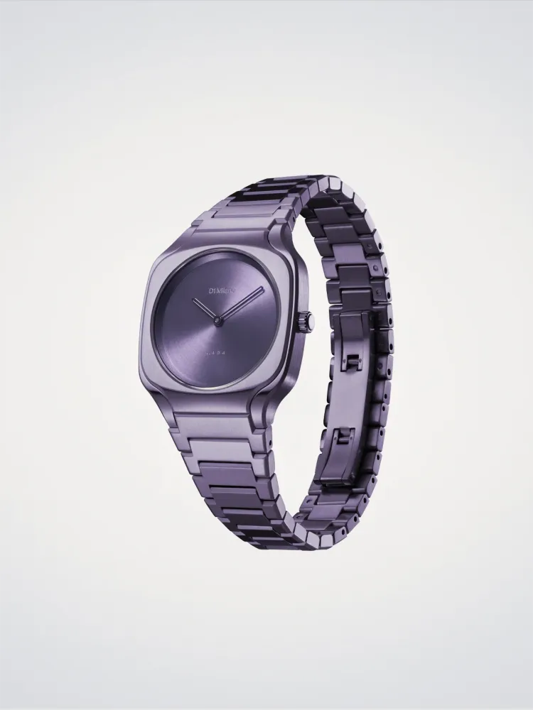 D1 Milano Lilla Firkantet Skive 32 mm D1-SQBL02