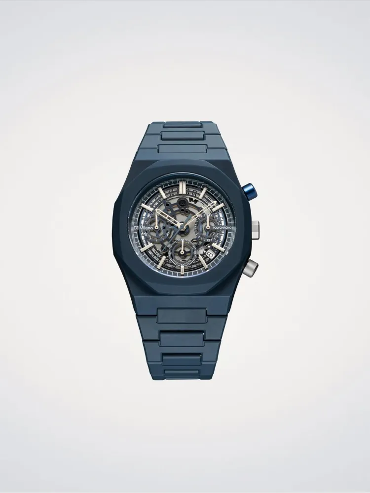 D1 Milano Model B Polychrono 40,5 mm D1-PHBJ12