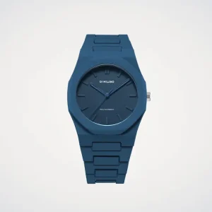 D1 Milano Navy Blue Polycarbon 40,5 mm D1-PCBJ21