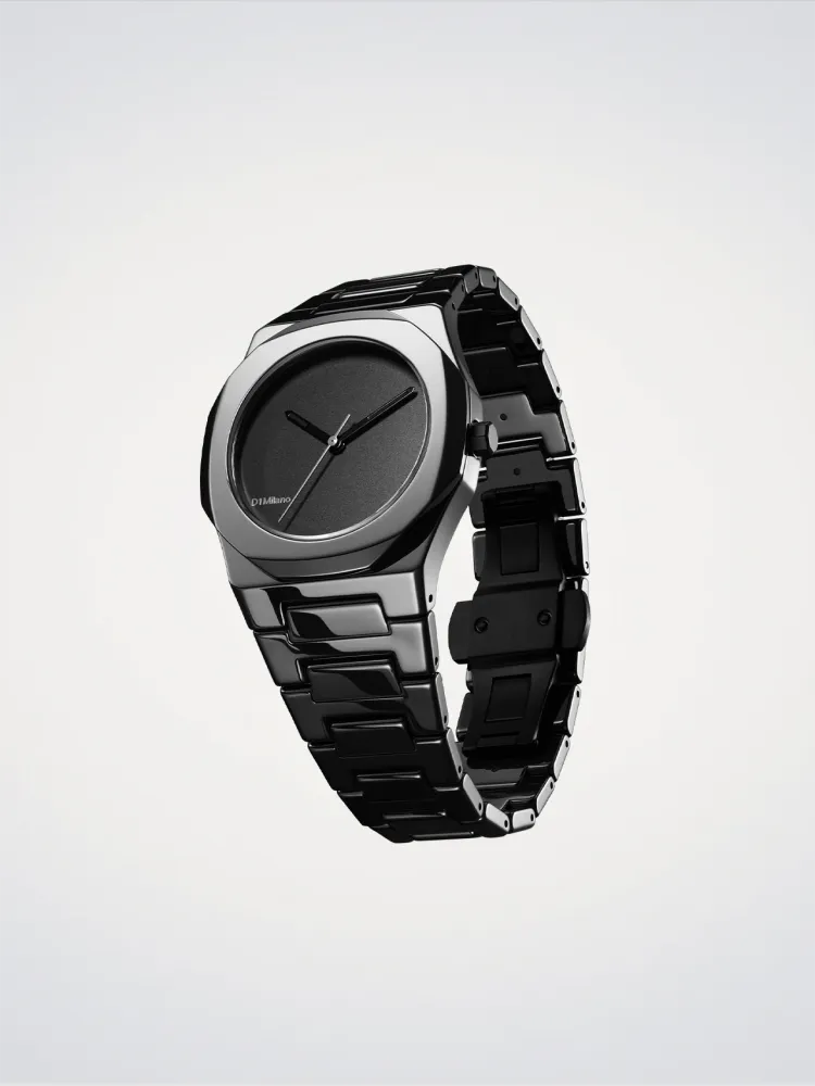 D1 Milano Pure Black Keramik 37 mm D1-CEBU01