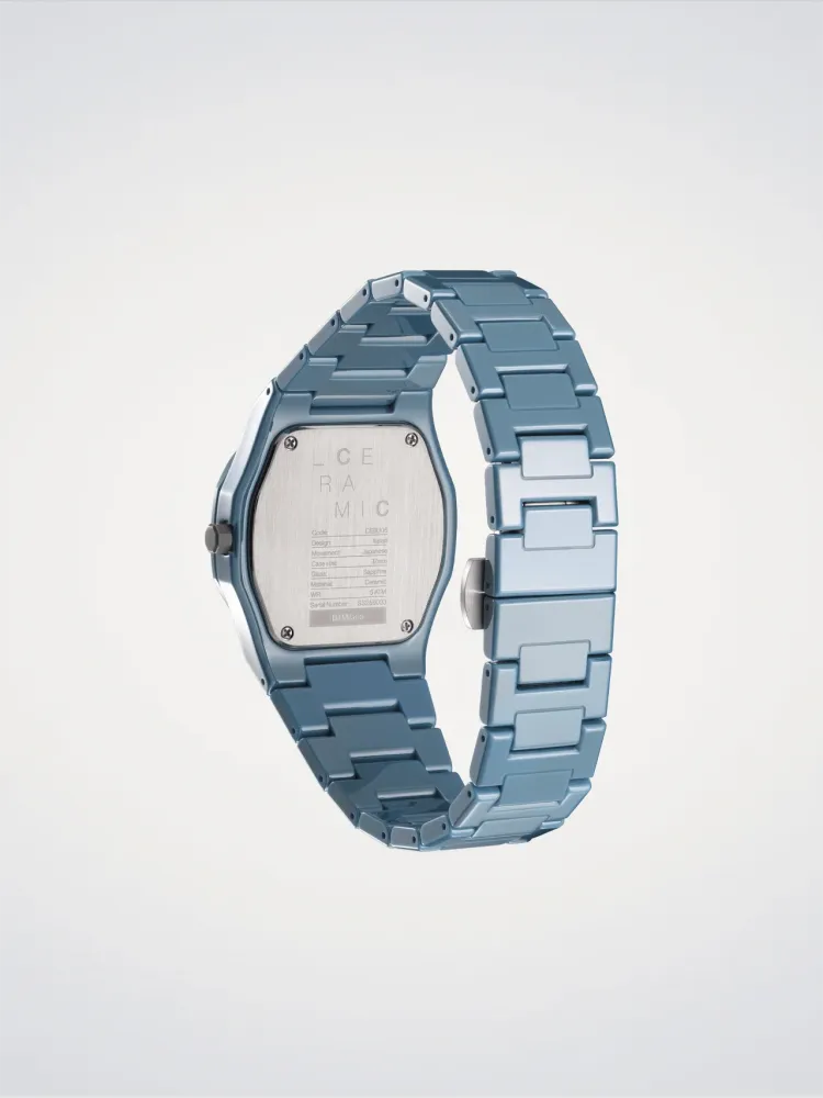 D1 Milano Pure Blue Keramik 37 mm D1-CEBU05