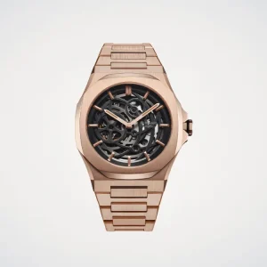 D1 Milano Rose Gold Skelet 41,5 mm D1-SKBJ12