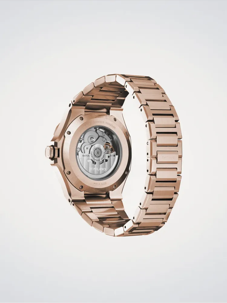 D1 Milano Rose Gold Skelet 41,5 mm D1-SKBJ12