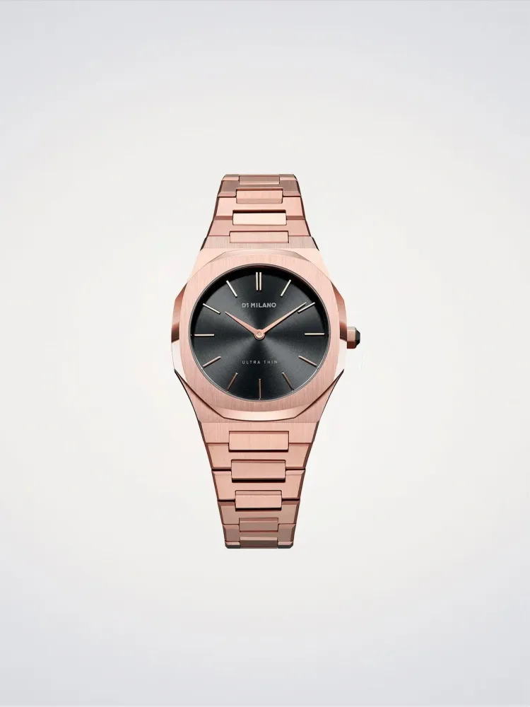 D1 Milano Rose Night Ultra Thin Watch 34mm D1-UTBL06
