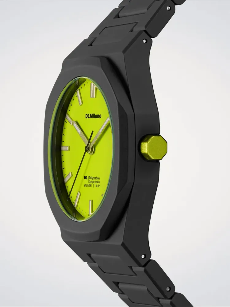 D1 Milano Spectrum Shift Watch Polycarbon 40,5 mm D1-PCBJ47
