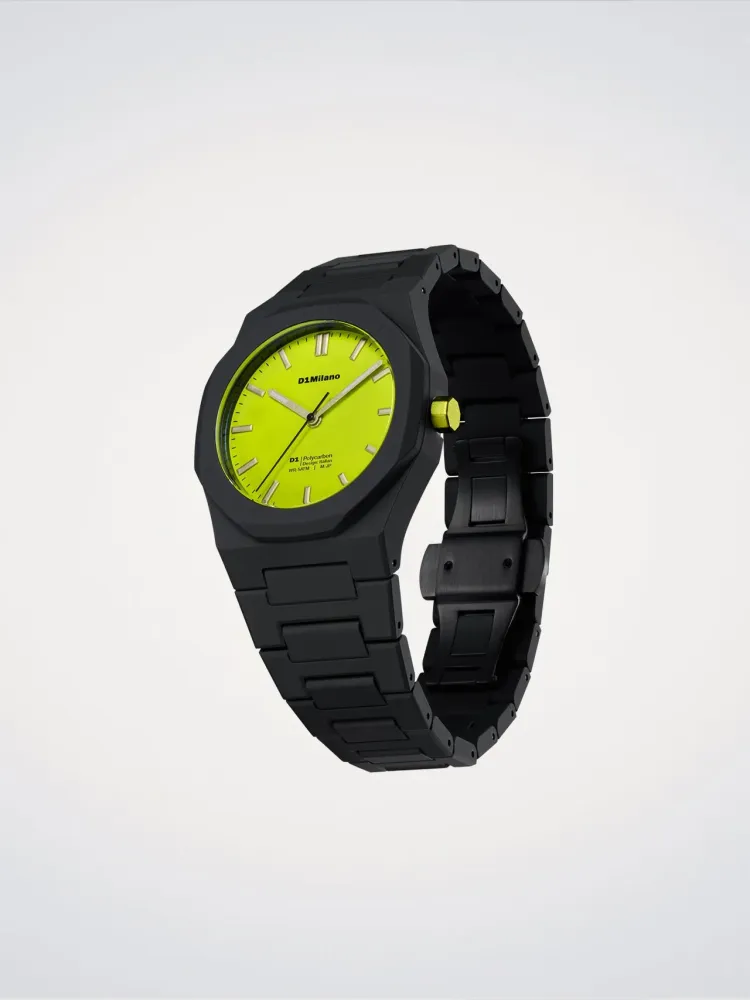 D1 Milano Spectrum Shift Watch Polycarbon 40,5 mm D1-PCBJ47