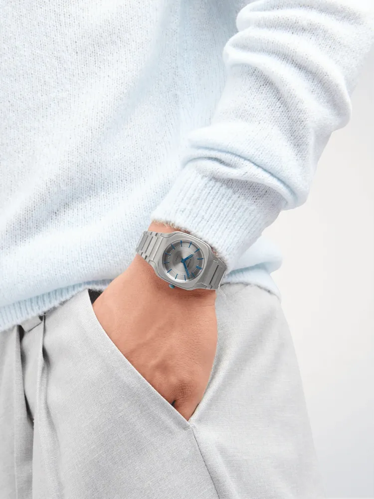 D1 Milano Titanium Square 37 mm D1-SQBJ02