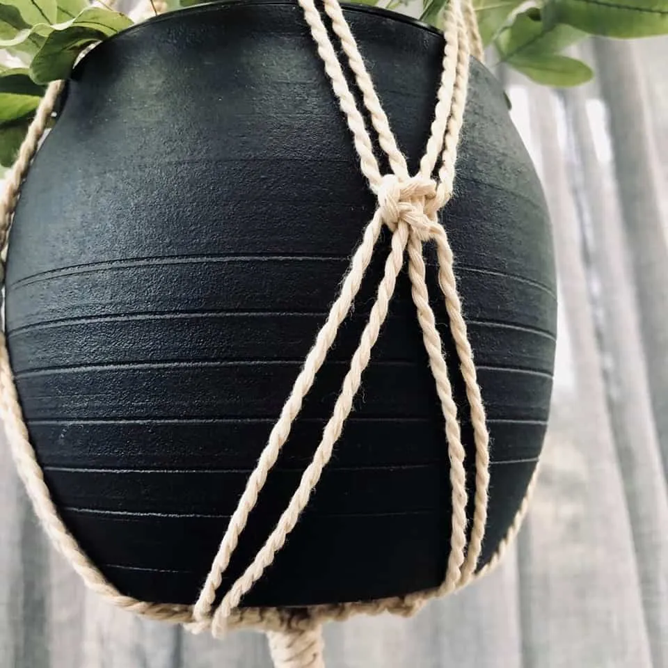 Blomsterophæng – Jute snor