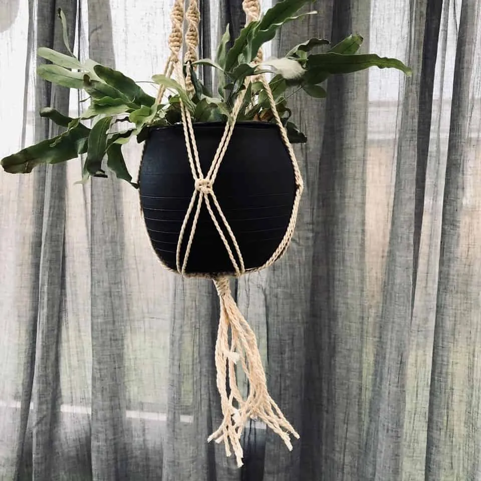 Blomsterophæng – Jute snor