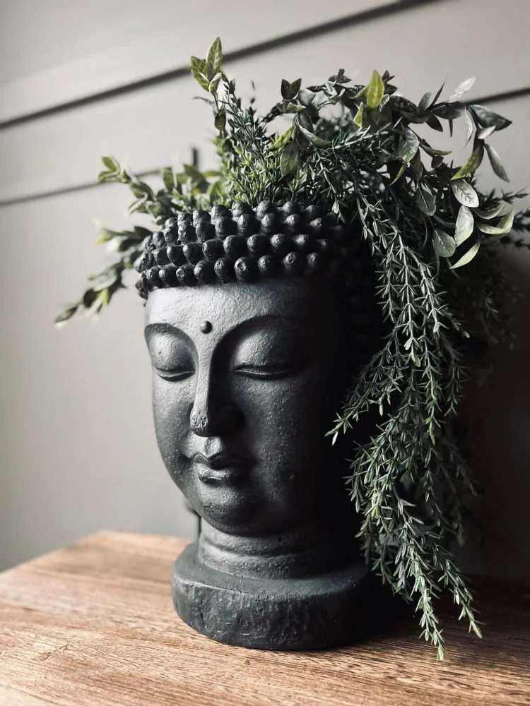 Buddha - Stor potte til blomster