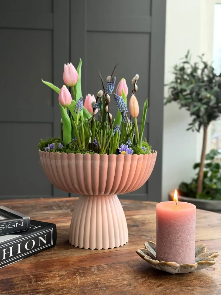 DIY opsats i beton look - Rosa