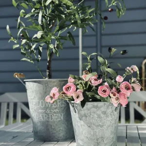 Plantespand - Zink large