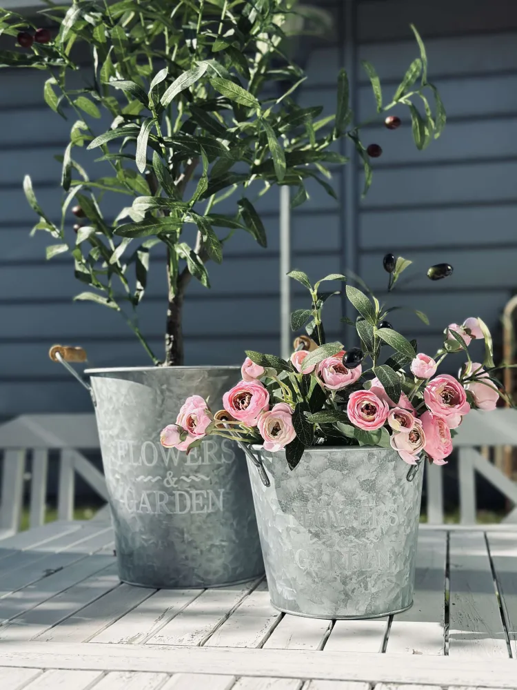 Plantespand - Zink small