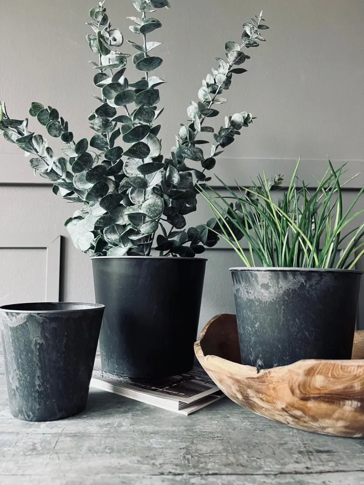 Potte i beton look – Lille