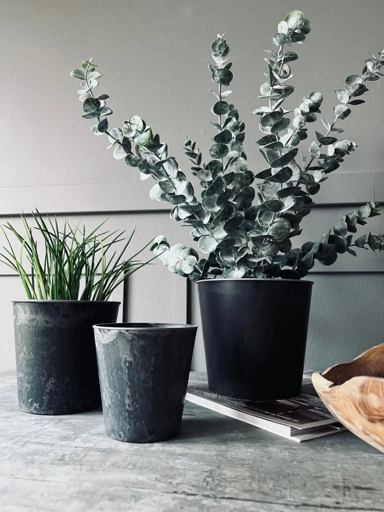 Potte i beton look – Lille
