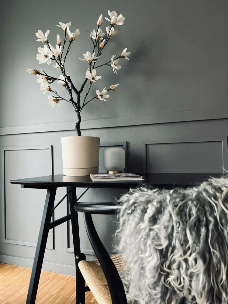 Potte i beton look - Vandingssystem i bunden - Beige