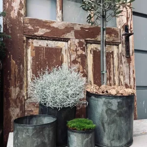 Potter i jern - Sæt af 4stk