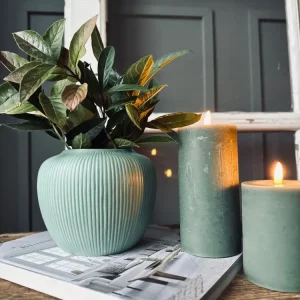 Urtepotte Keramik Mint