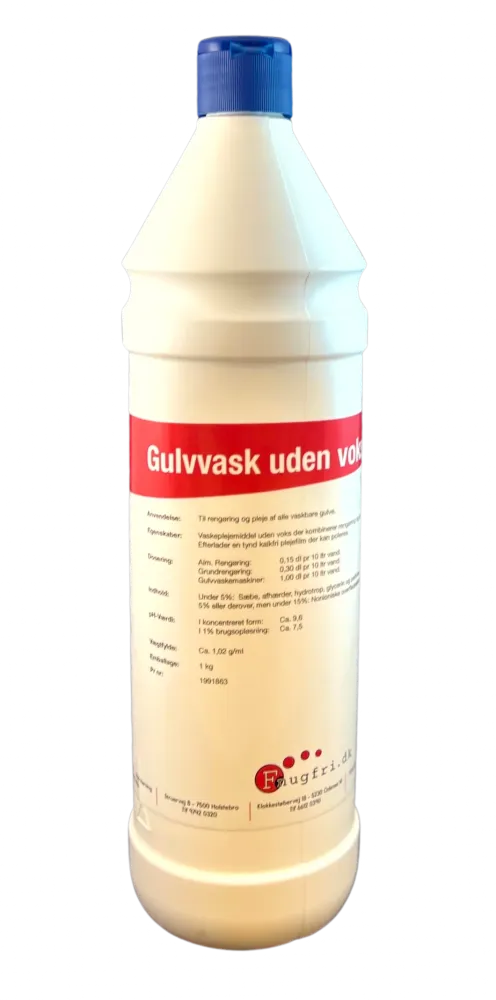 Robotic Vaske pleje uden voks gulvvask