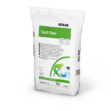 Vaskepulver Taxat Clean med Parfume og Optisk pearl 15 kg,15 kg/sack