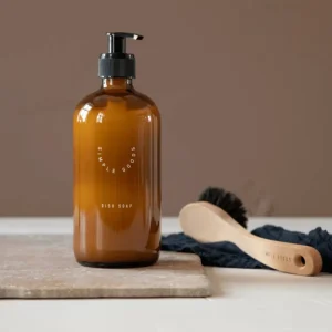 Glasflaske til Opvaskemiddel – Glas 500 ml