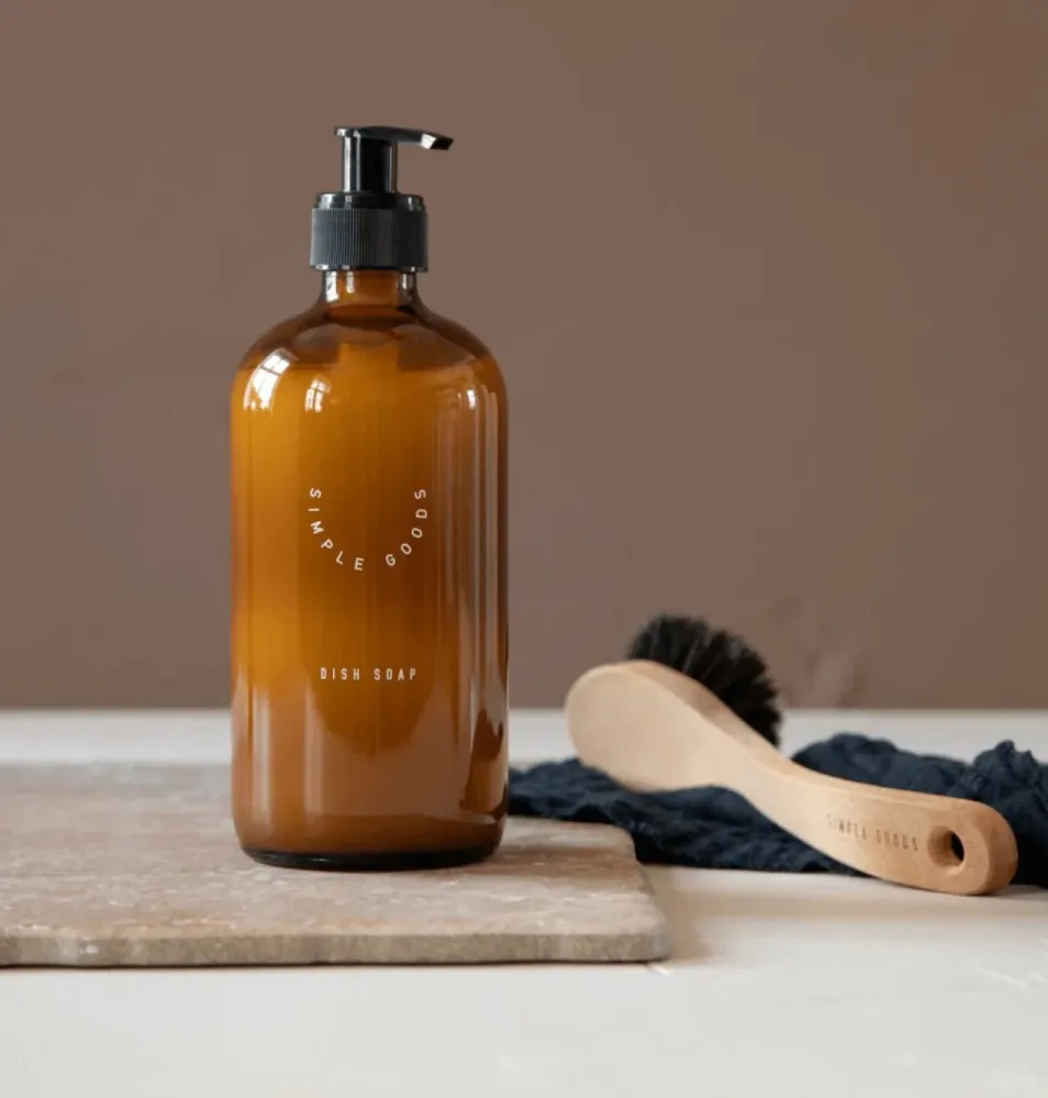 Glasflaske til Opvaskemiddel – Glas 500 ml