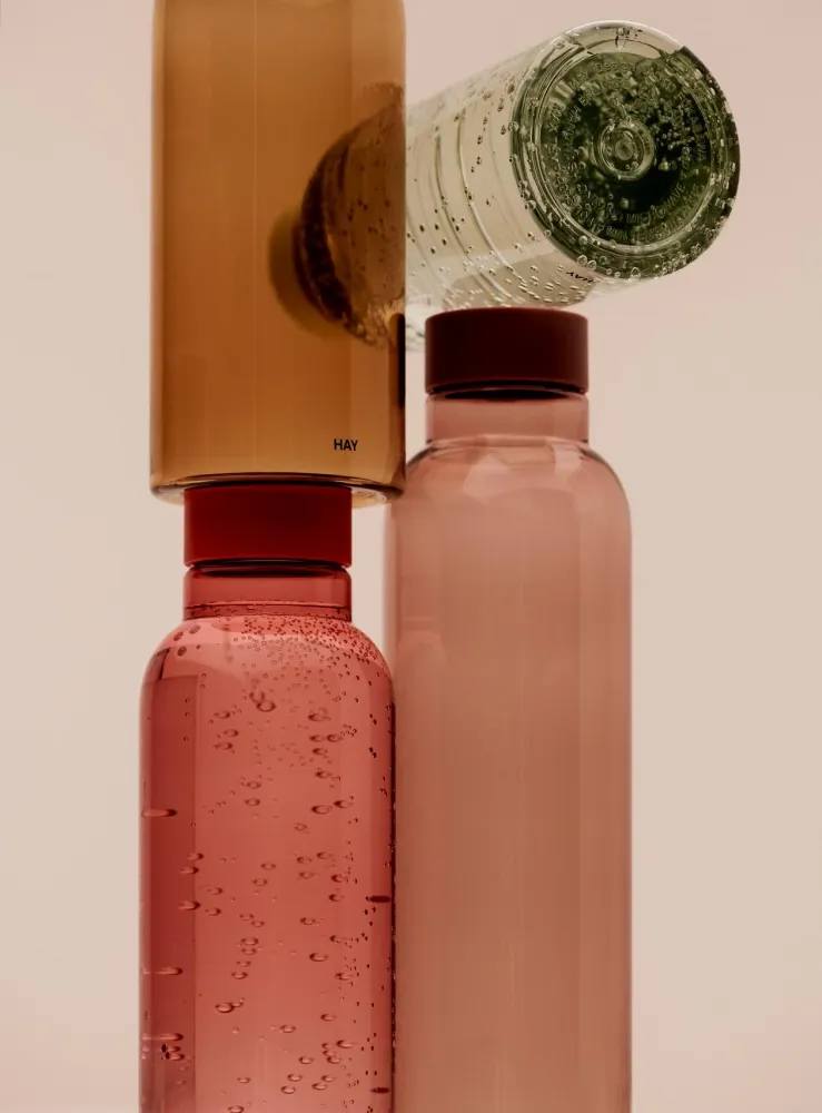 HAY Miz Water Bottle 0,54L - Ruby