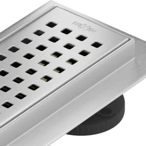 Mexen Flat 360 M08 lineært afløb i inox, 70 cm, 1 stk