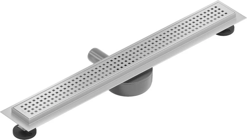 Mexen Flat 360 M08 lineært afløb i inox, 70 cm, 1 stk