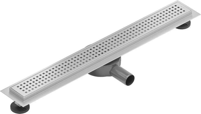 Mexen Flat 360 M08 lineært afløb i inox, 70 cm, 1 stk