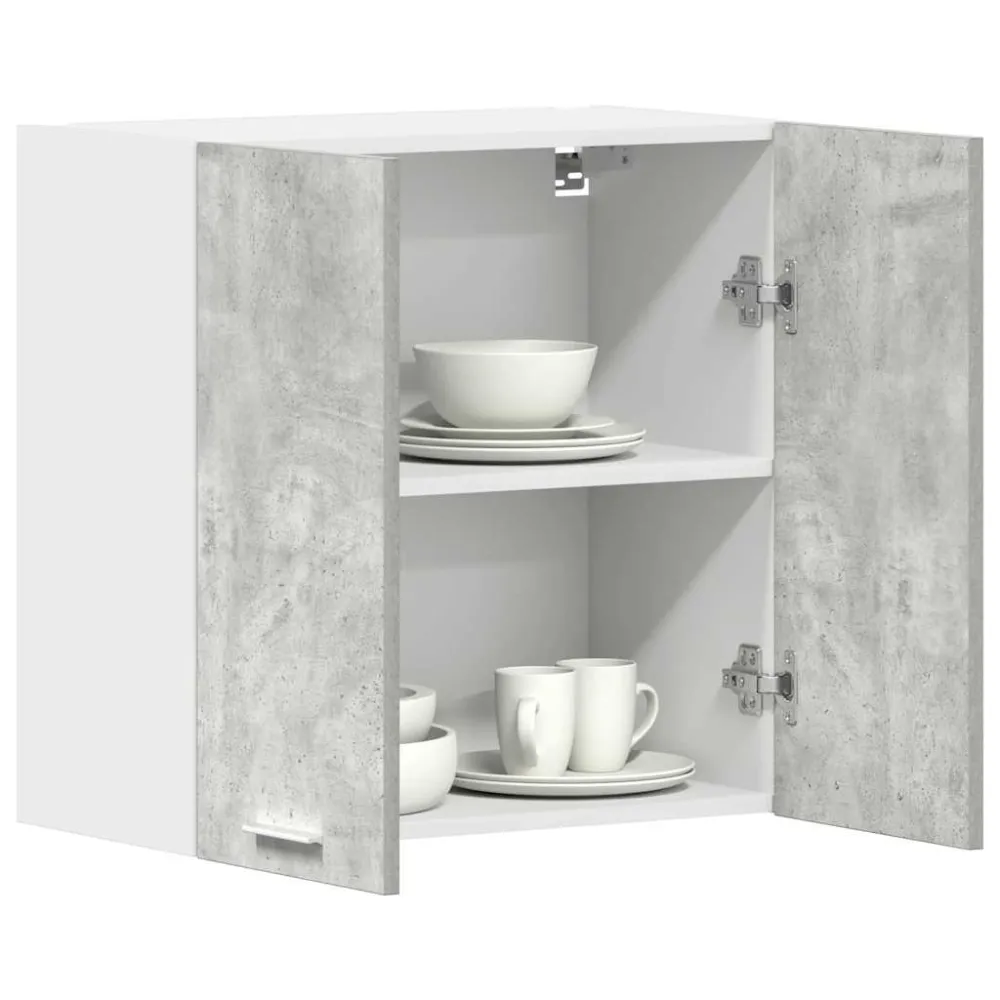 Vægskab Til Køkken 60X31X60 Cm Formulated Træ Betongrå