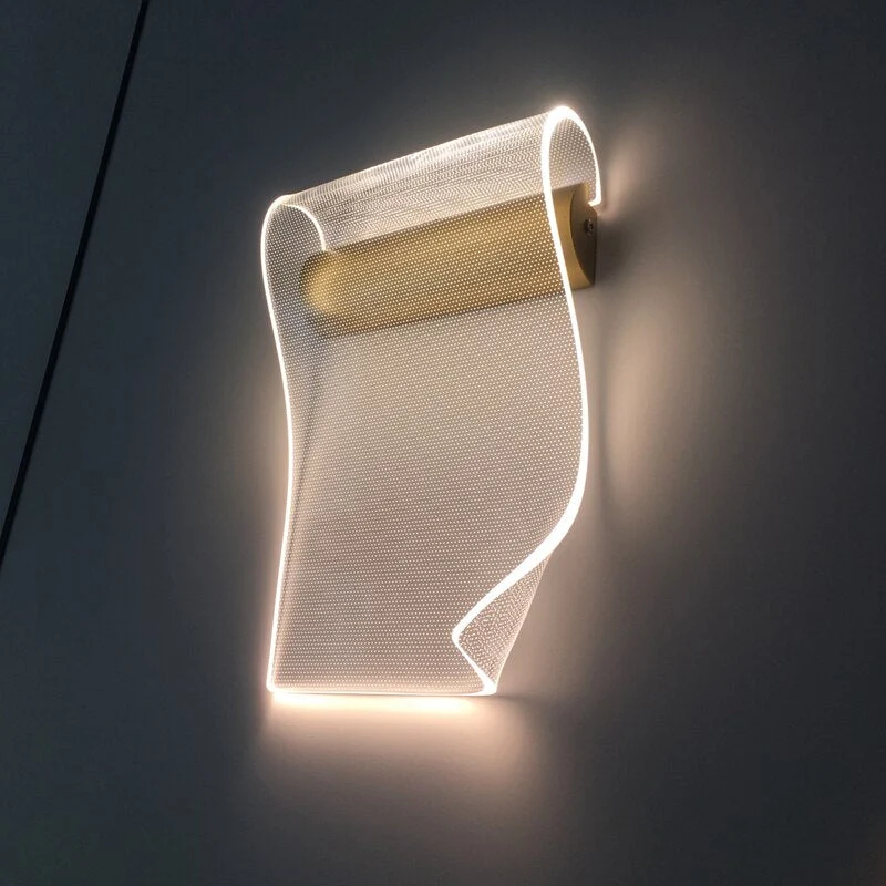 Moderne kreativt design Luksus LED-væglampe til soveværelse Guldfarve til lysarmatur i stuen ATY Home Decor