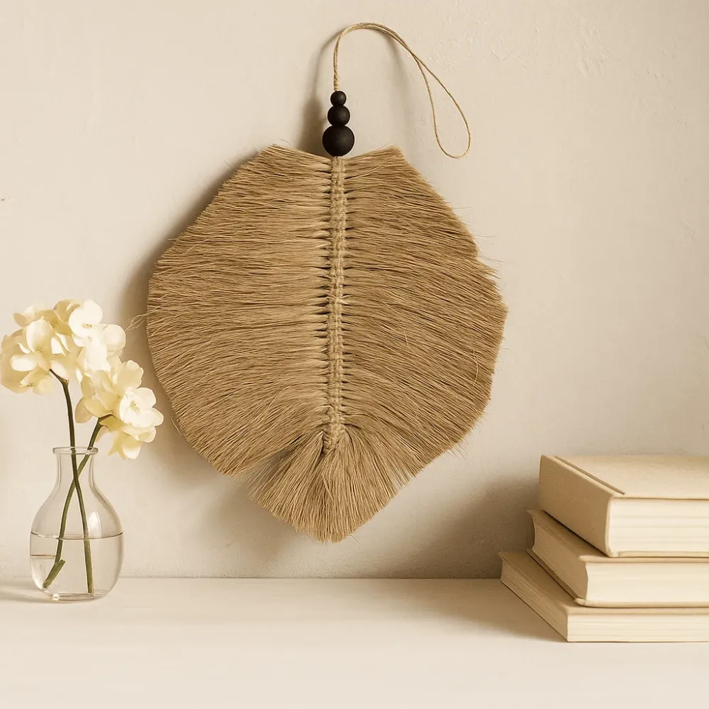Hængende Raffa blad 35 cm