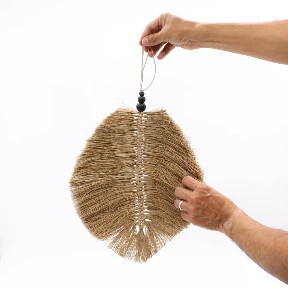 Hængende Raffa blad 35 cm
