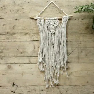 Macramé vægophæng bryllupsdekoration