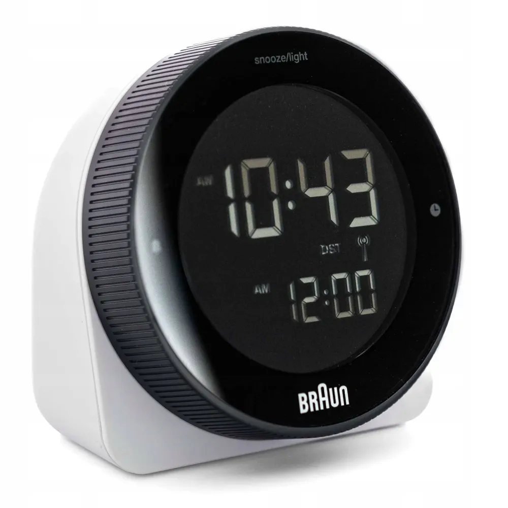 Braun - BC24W-DCF Radiostyret ur med alarm