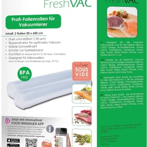 FreshVAC Pro folieruller 20x600 cm