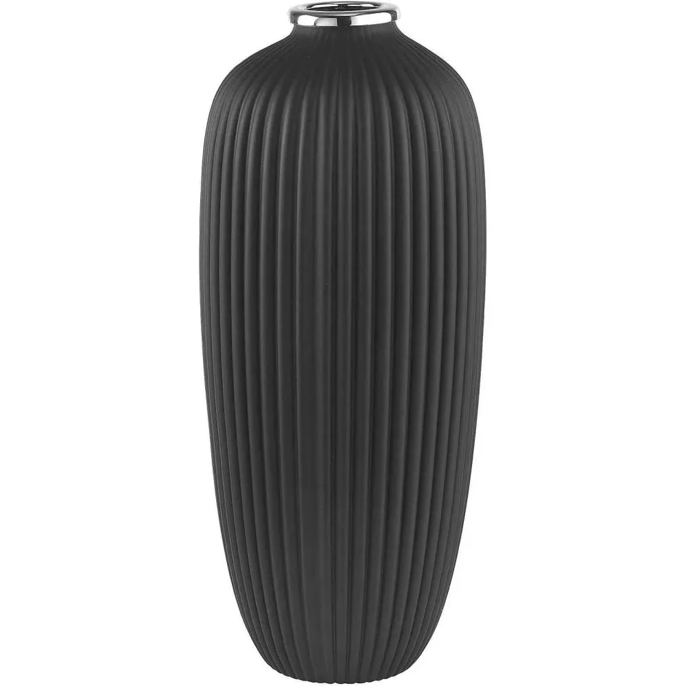 Argenesi Coste keramik vase 20cm H.45cm mat sort 1.754239
